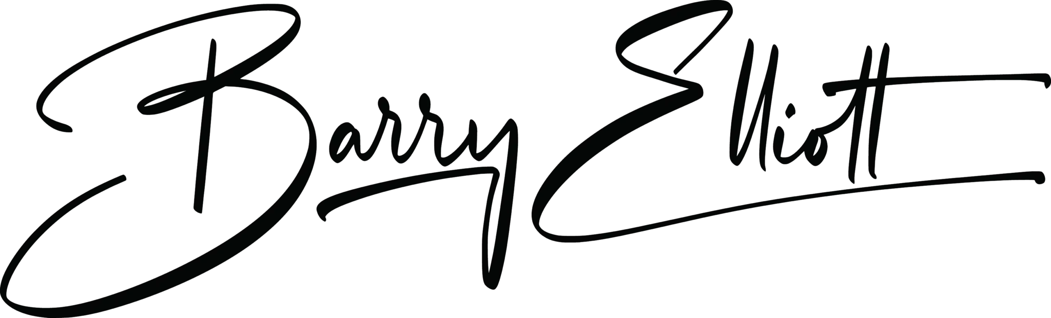Barry Elliott signature